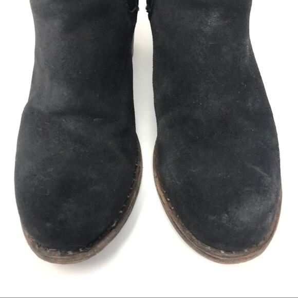 rag & bone Durham Chelsea Ankle Booties-Italian Waxed Suede-Size 37.5-US 7 1/2 - Picture 4 of 15